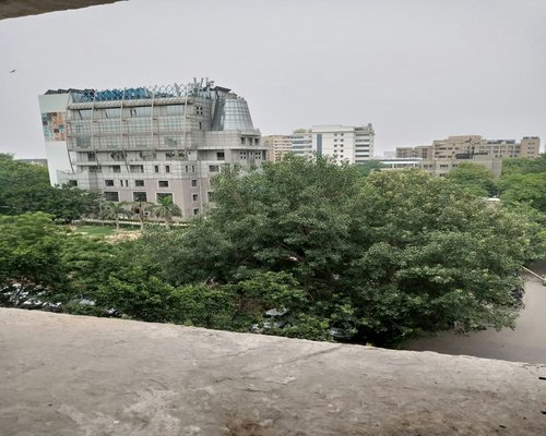 Modern office building in New Delhi